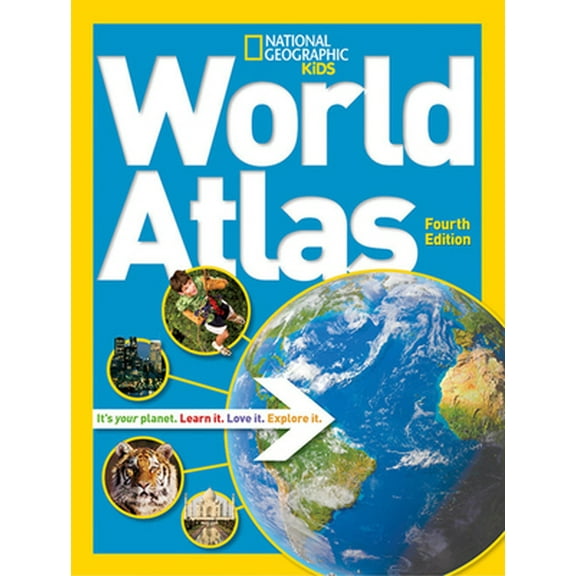 Pre-Owned National Geographic Kids World Atlas (Paperback) 1426314035 9781426314032