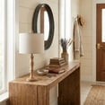 thumbnail image 4 of Oneach 20.5" Resin Table Lamps for Bedroom Lamps Set of 2 Retro Light Brown Farmhouse Bedside Nightstand Lamp, 4 of 9