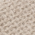 thumbnail image 3 of Bouclair Jeté en Tricot Chenille Beige de Base 50x60 Po (127x152 cm), 3 of 7