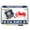 Chrome - Style 1, variant on [Officially Licensed Product] - Motorcycle Domed Custom-Made Personalized Metal License Plate Frame with U.S. Navy Proud Parent & Eagle, Anchor Logo Design - Chrome