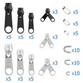 thumbnail image 2 of 85Pcs Zipper Repair Kit Zip Slider Universal Zippers Replacement Jacket Clothes Bag Tent Fix Plier, 2 of 5