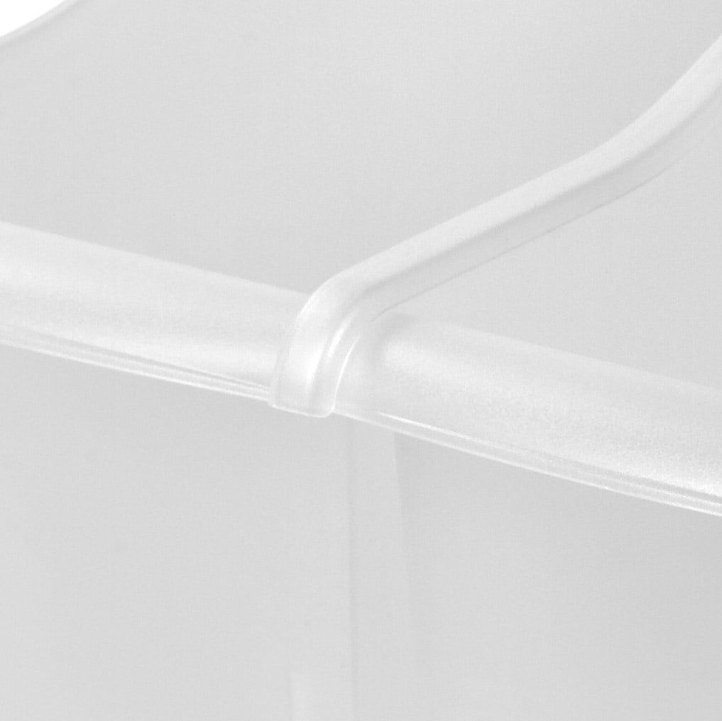 IRIS 15" x 6" Plastic Connecting Book and Paper Storage Container Bin