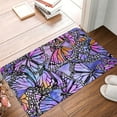 thumbnail image 5 of Disketp Watercolor Butterflies Mat For Front Door Outside - Doormat Outdoor Entrance - Welcome Mats Outdoor,Outside Entry And Outdoor Entrance 16''X24'', 5 of 9