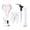 White, variant on NFTIGB Electric Scooter Seat Saddle Adjustable Foldable Shock Absorbing Foam Padding Comfortable Accessory for M365 1S Lite Commuting Safety Replacement Parts Black