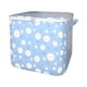 thumbnail image 2 of Bolsa de almacenamiento portátil para ropa y ropa de cama: organizador de armario plegable con doble cremallera y asa reforzada., 2 of 9