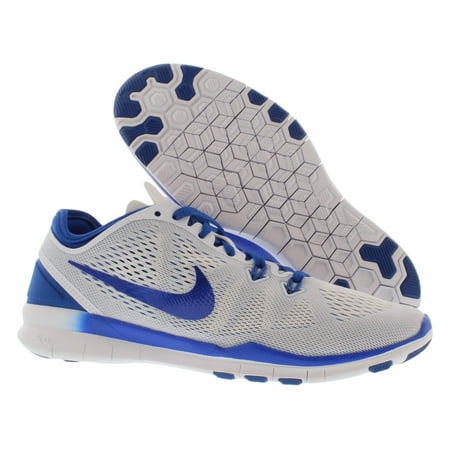 Nike Women's Free 5.0 Tr Fit 5 White/Game Royal Training Shoes 9 Women US