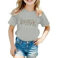 thumbnail image 1 of Kureaily Stylish Girls Tops For Everyday Wear Loose Fit Tees & Shirts For Ages 3 16 Perfect For Spring And Summer Easy To Clean Great For, 1 of 4