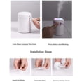 thumbnail image 5 of Wiipahome Humidifier for Bedroom, Quiet Ultrasonic Humidifiers, LED Night Light, Touch Control, Auto Shut-off, Pink, 5 of 8