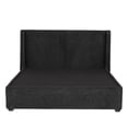 thumbnail image 2 of Box Base Cama Queen Size + Cabecera Milan Negro, 2 of 8