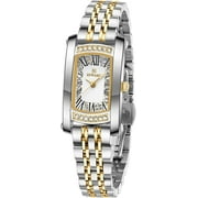 Watches Women with Date Silver Stainless Steel Luxury Ladies Watches with Small Writs Diamond for Women Waterproof Elegant Dress Quartz Analog Womens Wrist Watches Reloj de Mujer