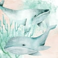 thumbnail image 4 of Kimberly Allen 15x15 Black Modern Wood Framed Wall Art Titled - Whale Tail, 4 of 6