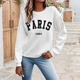 thumbnail image 2 of Uobin Sweatshirt for Women Crewneck Long Sleeve Casual Tops Graphic Hoodies Pullover Sweater, 2 of 4