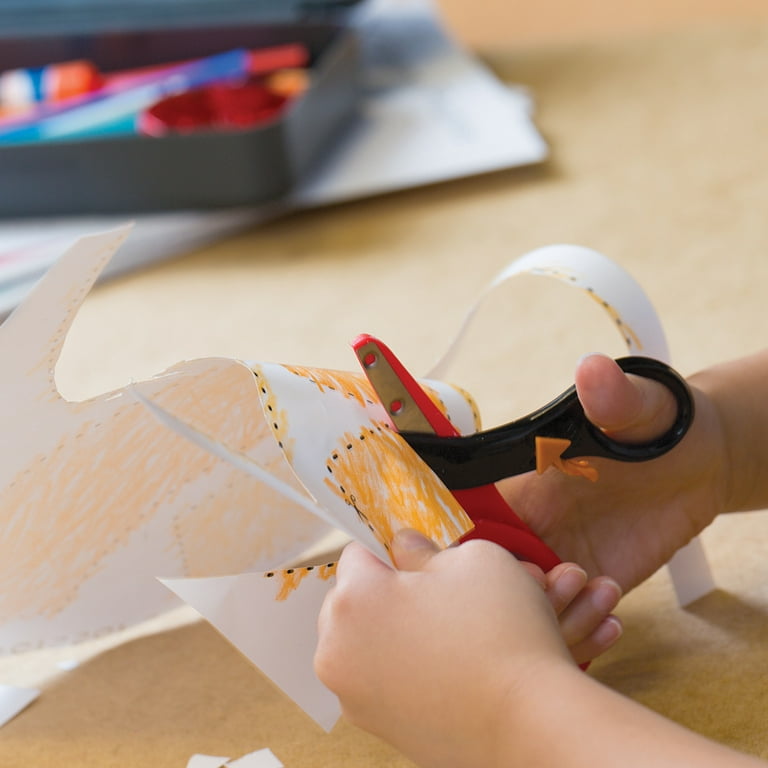 Fiskars Preschool Learn to Cut Scissors ages 3+ Aqua and Lime Green