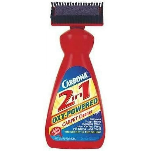 Carbona 2 in 1 Oxy Powered No Scent Carpet Cleaner 27.5 oz. Liquid