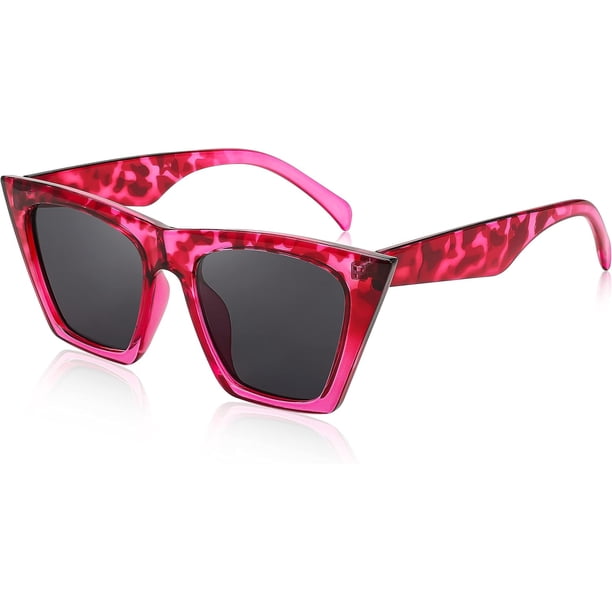 Gafas De Sol De Ojo De Gato Cateye Sombra Mujeres Moda Vintage Gafas B2291