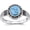 6, variant on Turquoise Ring for Women 925 Sterling Silver Oval Cut Turquoise with Vintage Filigree Promise Ring
