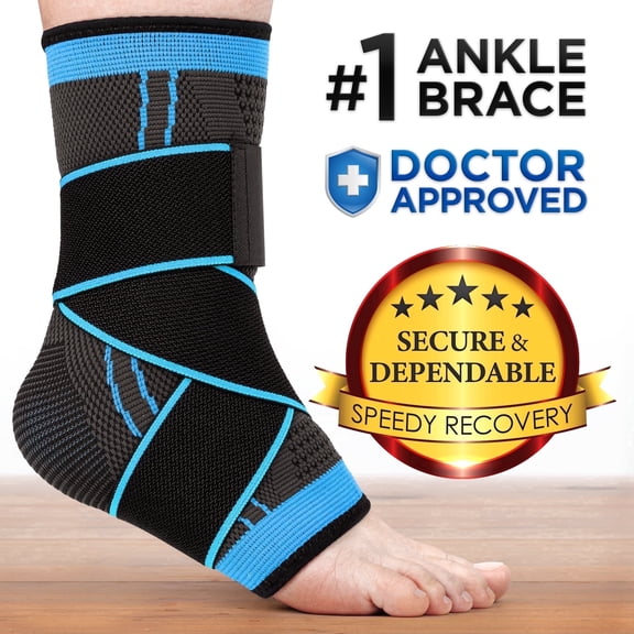 Ankle Brace for Achilles Tendonitis, Foot Compression Wrap by Mata1