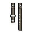 thumbnail image 5 of Boilermakers HD Unisex Watch Band for Samsung Galaxy Watch 4-7 and More,(20mm Long Stripes) by Affinity Bands, 5 of 5