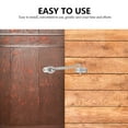 thumbnail image 7 of GETAJGHSD 1Set Latch Lock for Barn Door with Polished Surface Easy to Install Silver, 7 of 7