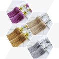 thumbnail image 3 of Alzapaños de cortina con borlas, 4 alzapaños de cortina, cortinas de ventana, alzapaños de cortina de cuerda trenzada con borlas de bolas de cristal decorativas, 3 of 3