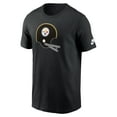 thumbnail image 2 of Men's Nike Black Pittsburgh Steelers Rewind Logo Essential T-Shirt, 2 of 3