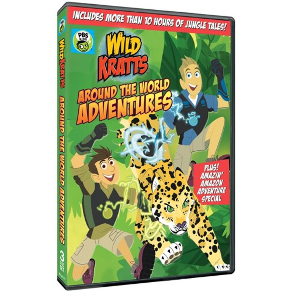 Wild Kratts: Around The World Adventures (DVD) - Walmart.com - Walmart.com