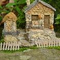 thumbnail image 4 of WASHWEPE 3Pcs Garden Mini Fence With Decorative Function For Micro Landscape Ornaments And Gardening, 4 of 8