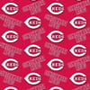 Mlb Cincinnati Reds Cotton Fabric Per Yard Walmart Com