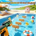 thumbnail image 5 of WonderStone Large Size Electric Water Blaster,Automatic Waterproof Light-Up Squirt Blaster, 650ml Water Storage,Long Range (25-32ft),Perfect for Adults & Kids Ages 8-12,Ideal for Pool Games,Yellow, 5 of 10