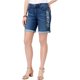 thumbnail image 2 of Pantalones cortos de Mezclilla Style & Co casuales bordados para mujer azul 6, 2 of 2