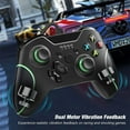 thumbnail image 4 of YOPTOP Wired Controller for Xbox one, USB Wired Game Controllers Gamepad with Dual Vibration and Headset Jack Compatible with Windows and X One/PC (Black), 4 of 7