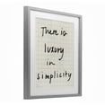 thumbnail image 2 of Stupell Industries Modern Luxury In Simplicity Scrawl Gray Framed Print Under Glass, 13 x 16, by Victoria Barnes, 2 of 8