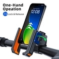 thumbnail image 4 of Maoww Riding Experience 360 ° Rotating Motorcycle Phone Mount Ensures Safety Phone Bracket Adopts Open black, 4 of 5