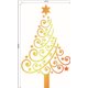 thumbnail image 2 of Vinil Decorativo Árbol de Navidad Adorno Negocio Sala Cuarto Dara Baby Syene VinDe171, 2 of 2