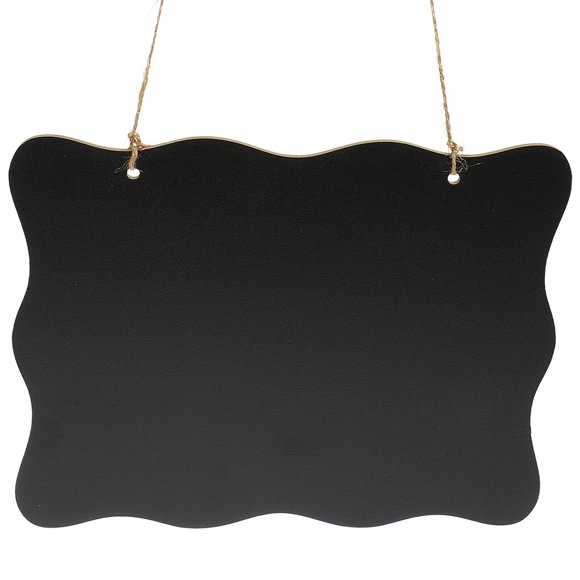 MasteelfCA Tableau Mural Suspendu Panneau Mémo Double Face Tableau de Message de Porte Tableau Noir Suspendu