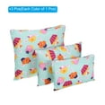 thumbnail image 3 of Uxcell 3 Sizes Reusable Washable Polyester Snack Bag Sandwich Bag, Cake Pattern Green 1 Set/3Pcs, 3 of 6