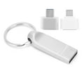 thumbnail image 4 of Memoria USB 2.0 con hebilla colgante para disco U, memoria USB de regalo HS220 con adaptador OTG de 2 GB, 4 of 14
