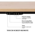thumbnail image 5 of Canary Products ABC592WT Electric Height Adjustable Desk Dual Motor with 4 Pre Set Features & LED Height Screen, White, 5 of 6