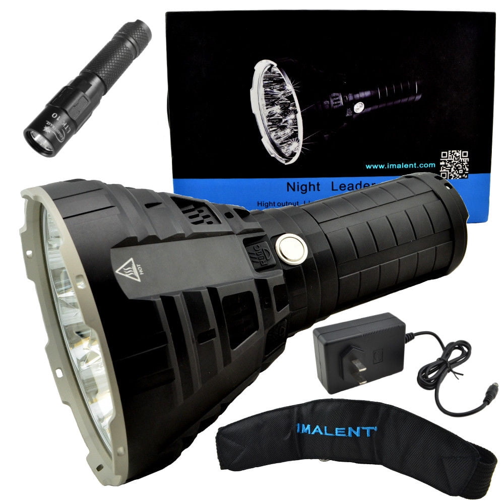IMALENT DM70 LED Handhold Tactical Flashlight Thunder Tail Upside Outdoor Torch 