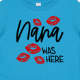 thumbnail image 4 of Inktastic Nana Was Here Red Kisses Boys or Girls Baby T-Shirt, 4 of 5
