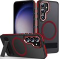thumbnail image 1 of Funda de teléfono MALEWOLF para Galaxy S25+ Plus con soporte invisible, 1 of 7