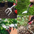 thumbnail image 6 of 30 Piece Garden Tools Set, Heavy Duty Stainless Steel Gardening Kit with Vintage Floral Storage Tote Bag, Non-Slip Ergonomic Rubber Handle Gardening Supplies, Durable Gardening Work Accessories, Idea, 6 of 6
