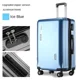 thumbnail image 1 of Nueva maleta con marco de aluminio con ruedas, Maleta de cabina de mano con cremallera para negocios, puerto USB, cubierta de carrito portaequipajes de 28 pulgadas, 1 of 4
