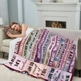thumbnail image 2 of Daughter Gifts from Mom, Daughter Blankets from Mom, Birthday Gifts for Daughter Adult, Gifts for Daughter Christmas Valentines Day Thanksgiving Throw Blanket 50"x60", 2 of 5