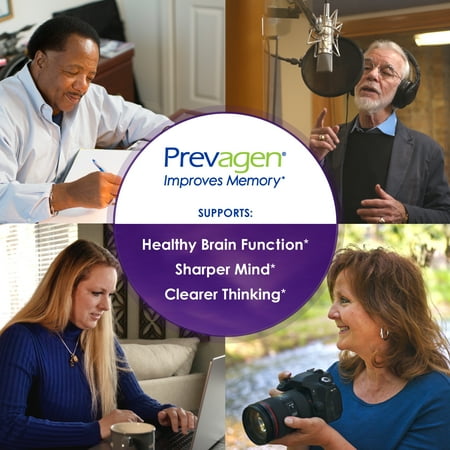 Prevagen - Regular Strength 10mg, 30 Chewable Tablets Mixed Berry Flavor with Apoaequorin & Vitamin D