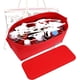 thumbnail image 2 of Organizr de cartera, organizr de bolso insert, bolsa divisora de bolsillo en bolsa moldera, multibolsillos, compartimentos, cierre, llavero (rojo), 2 of 2