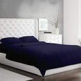 thumbnail image 2 of Vegas Premium Mega Sale - 1 Piece Flat Sheet (Top Sheet) Only - 100% Egyptian Cotton (Queen Size) Luxurious Exotic Hotel Series 1000 Thread Count Solid (Navy Blue), 2 of 5