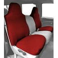 thumbnail image 2 of CalTrend Front Highback Buckets Tweed Seat Covers for 2008-2015 Smart Fortwo - MB109-02TA Red Insert and Trim, 2 of 2