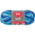 Red Heart Soft Yarn Seaglass, Multipack of 24