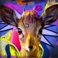 thumbnail image 2 of Bambi Poster Print by Mascha de Haas, 2 of 2